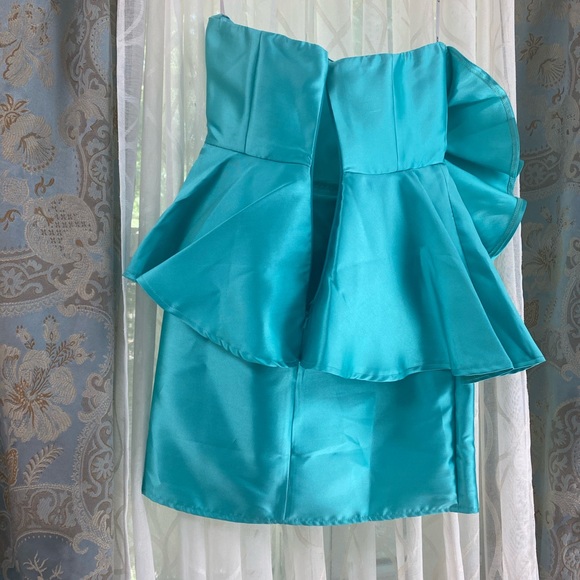 ASOS Exaggerated Ruffle Cocktail Dress - Picture 5 of 7